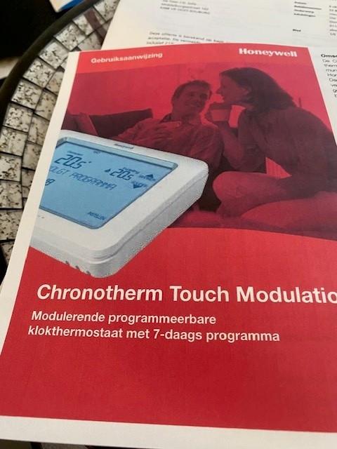 Thermosstaat Honeywell Touch
