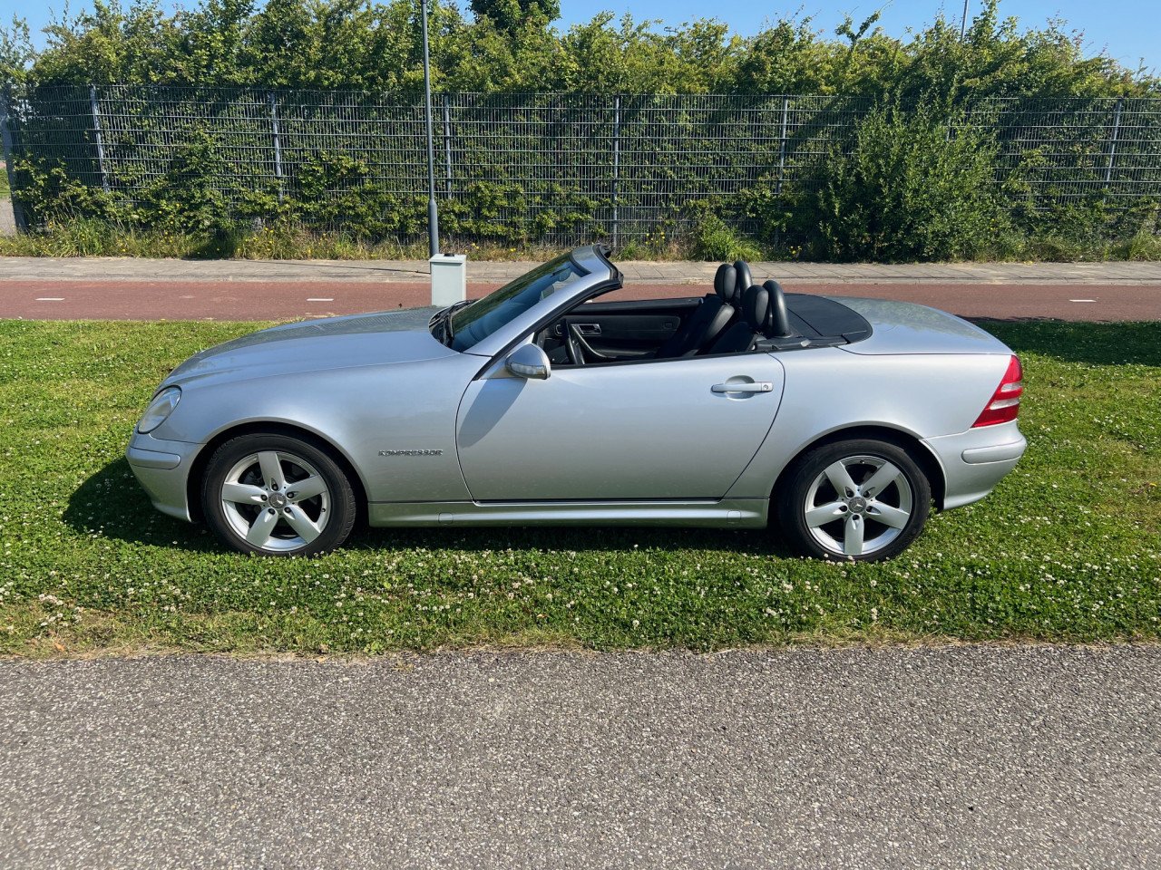Zeer fraaie Mercedes SLK uit 2003, Automaat met slechts 138.000 km