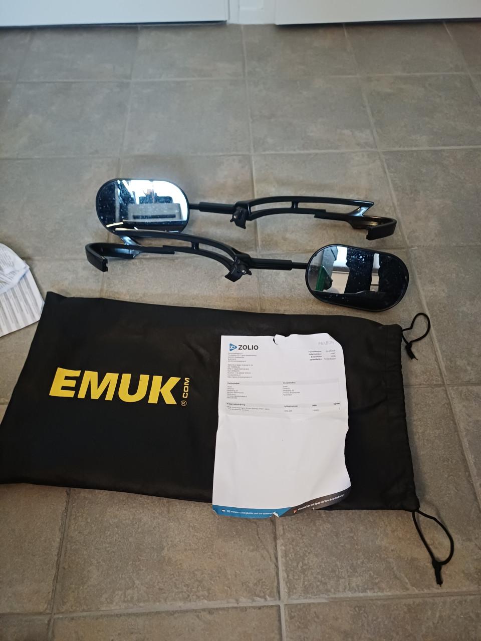 Caravanspiegels Qashqai vanaf 11-2013