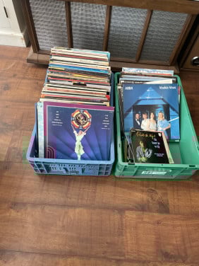 +\_ 120 lp’s en ong 20 singels