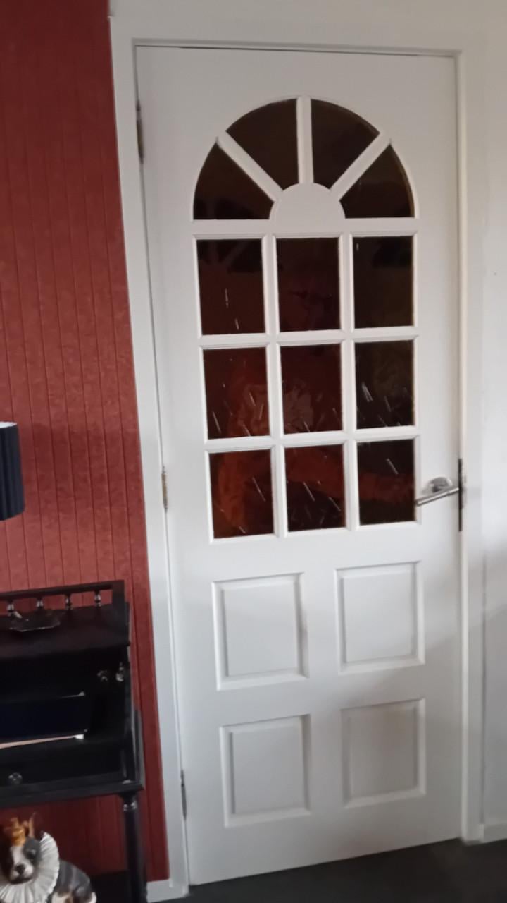 Stompe binnendeur (zonder deurklink en scharnieren)