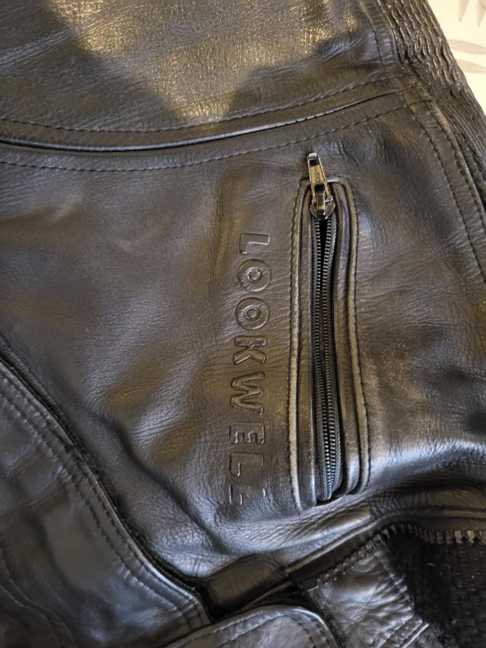 Leren motor broek LOOKWELL