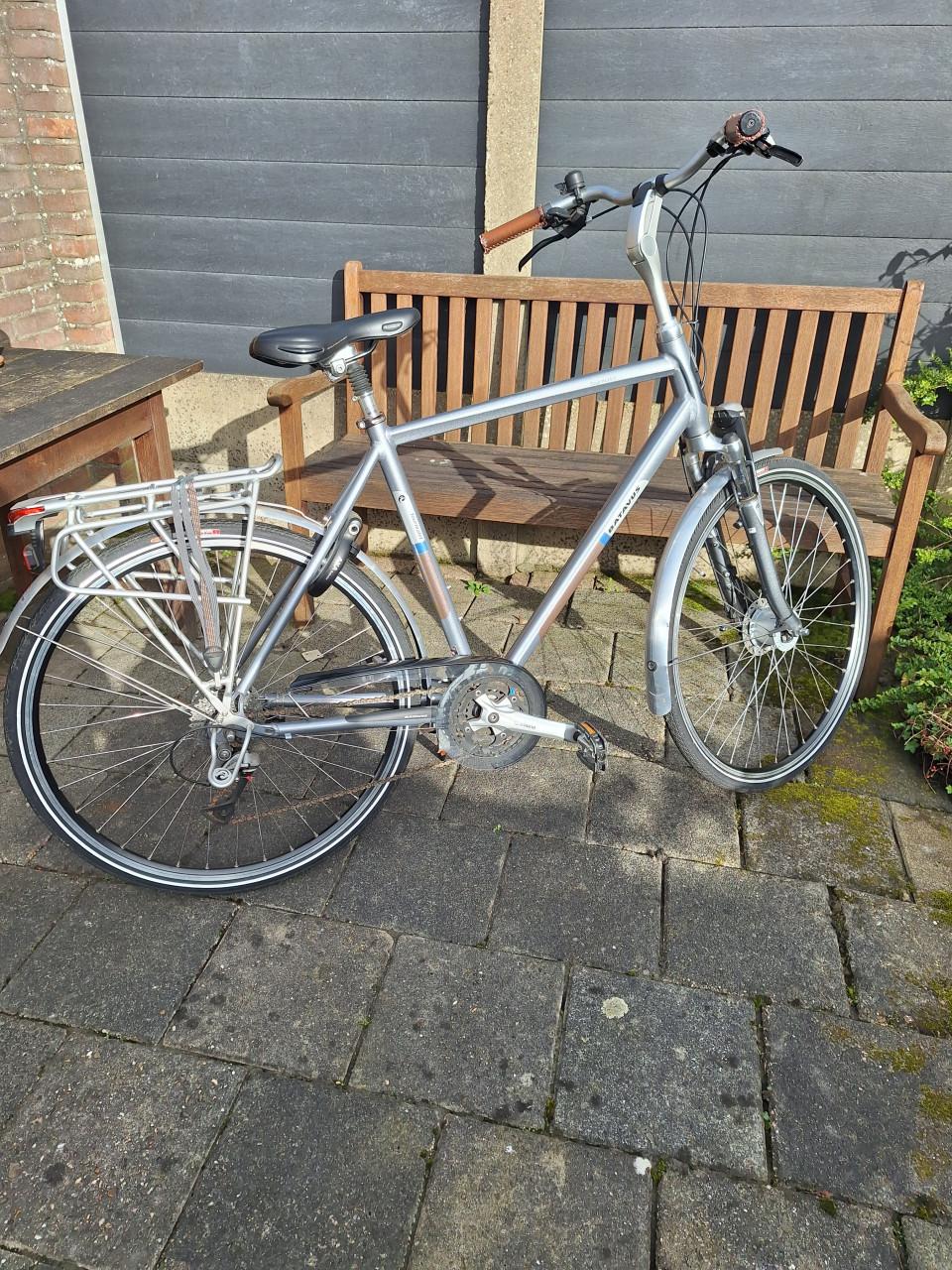 Te koop keurige herenfiets