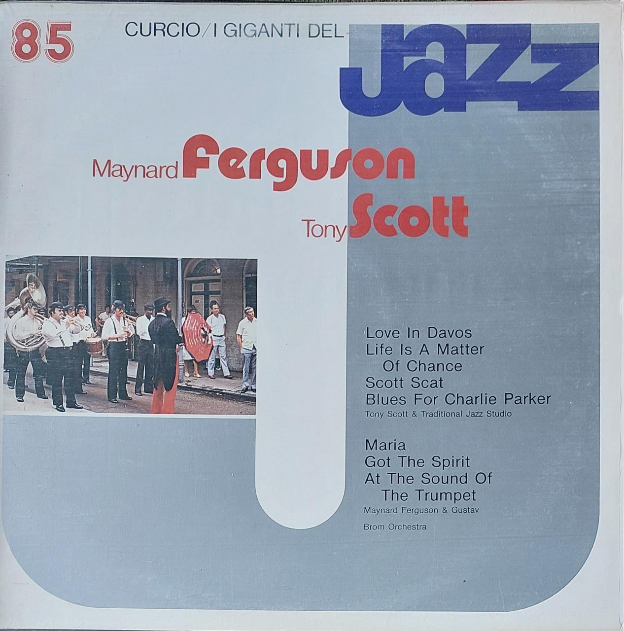 Oude Jazz Vinyl Curcio i giganti del jazz vinyl collectie