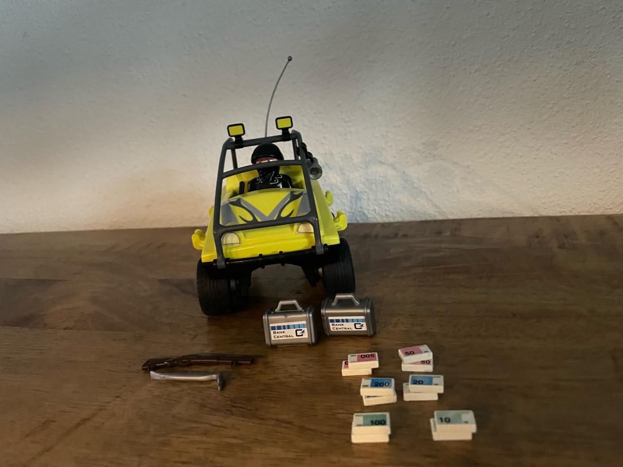 Playmobil boef in amfibievoertuig ( 4449)