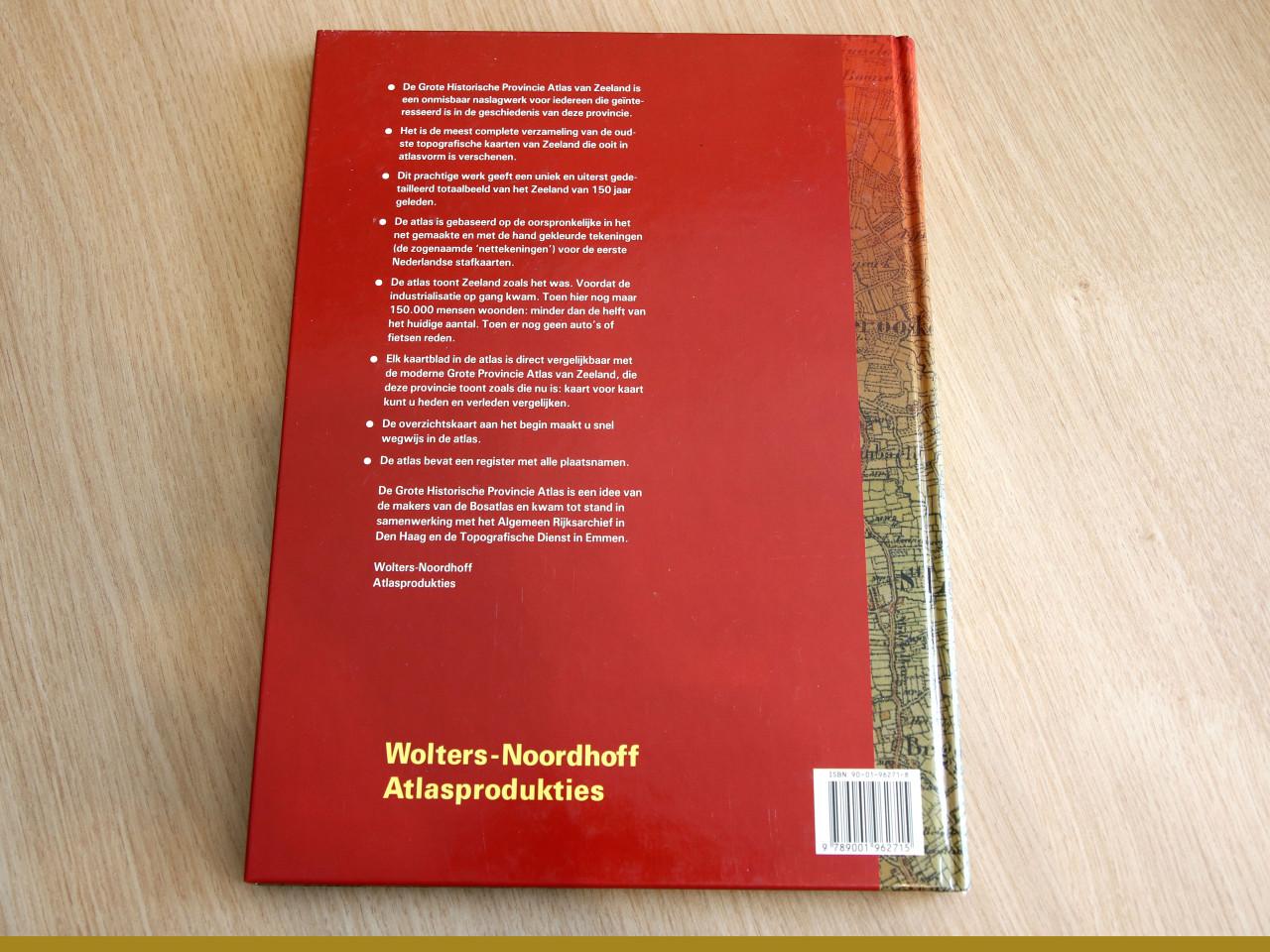 Zeeland 1856-1858, Grote Historische Provincie Atlas 1:25000