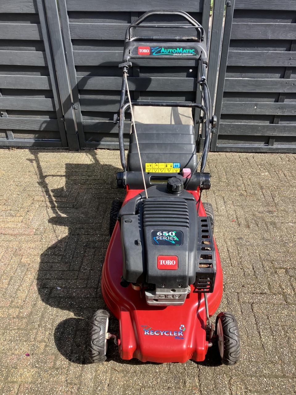 Toro 650 serie recycler grasmaaier.