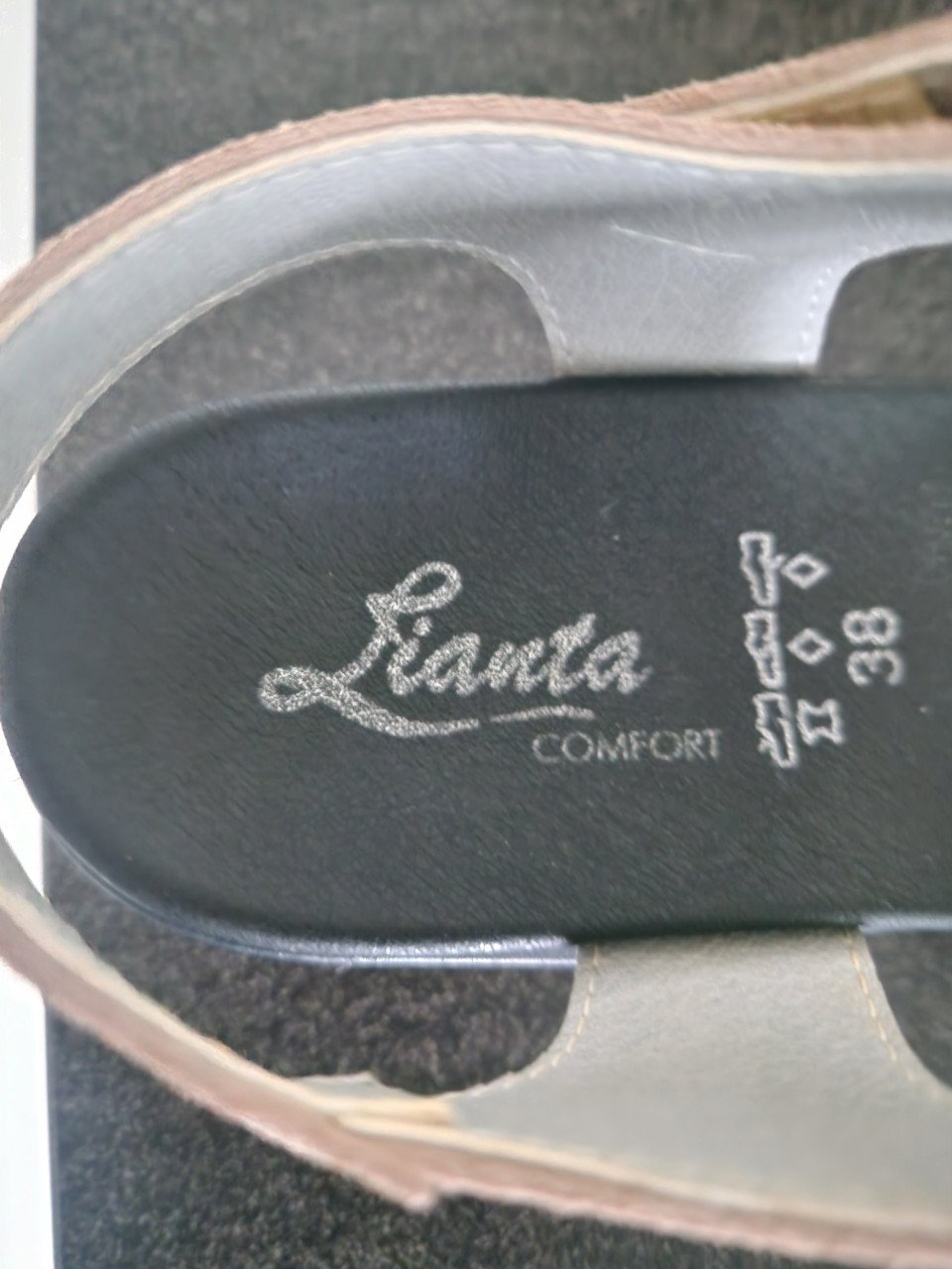 Lianta comfort dames sandal en maat 38.en.en