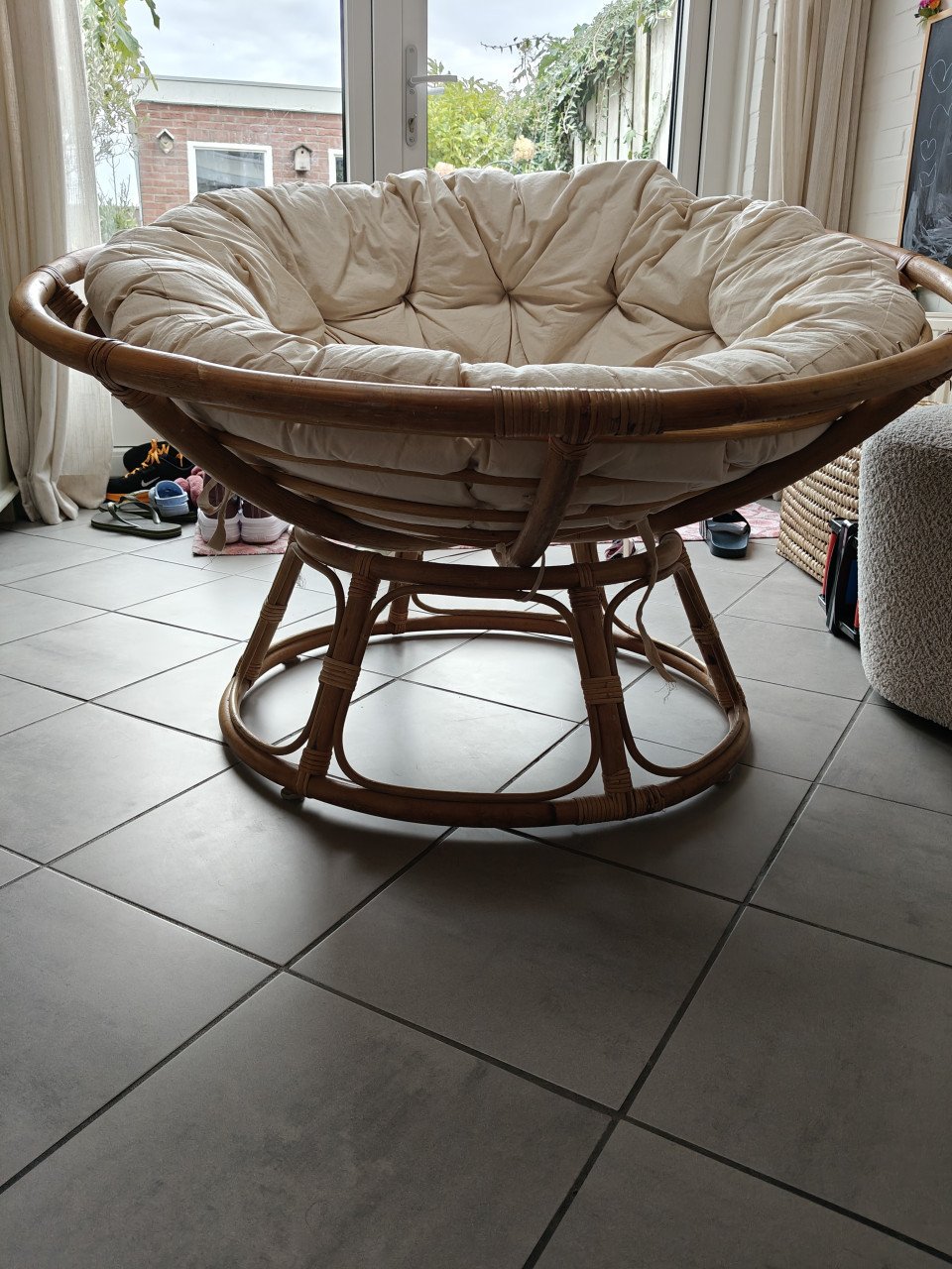 Papasan Stoel