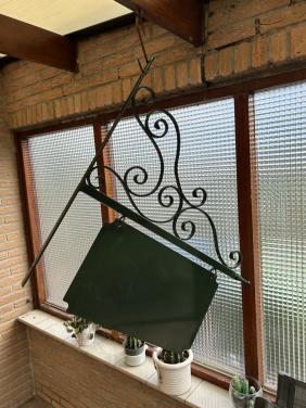 Metalen naambord