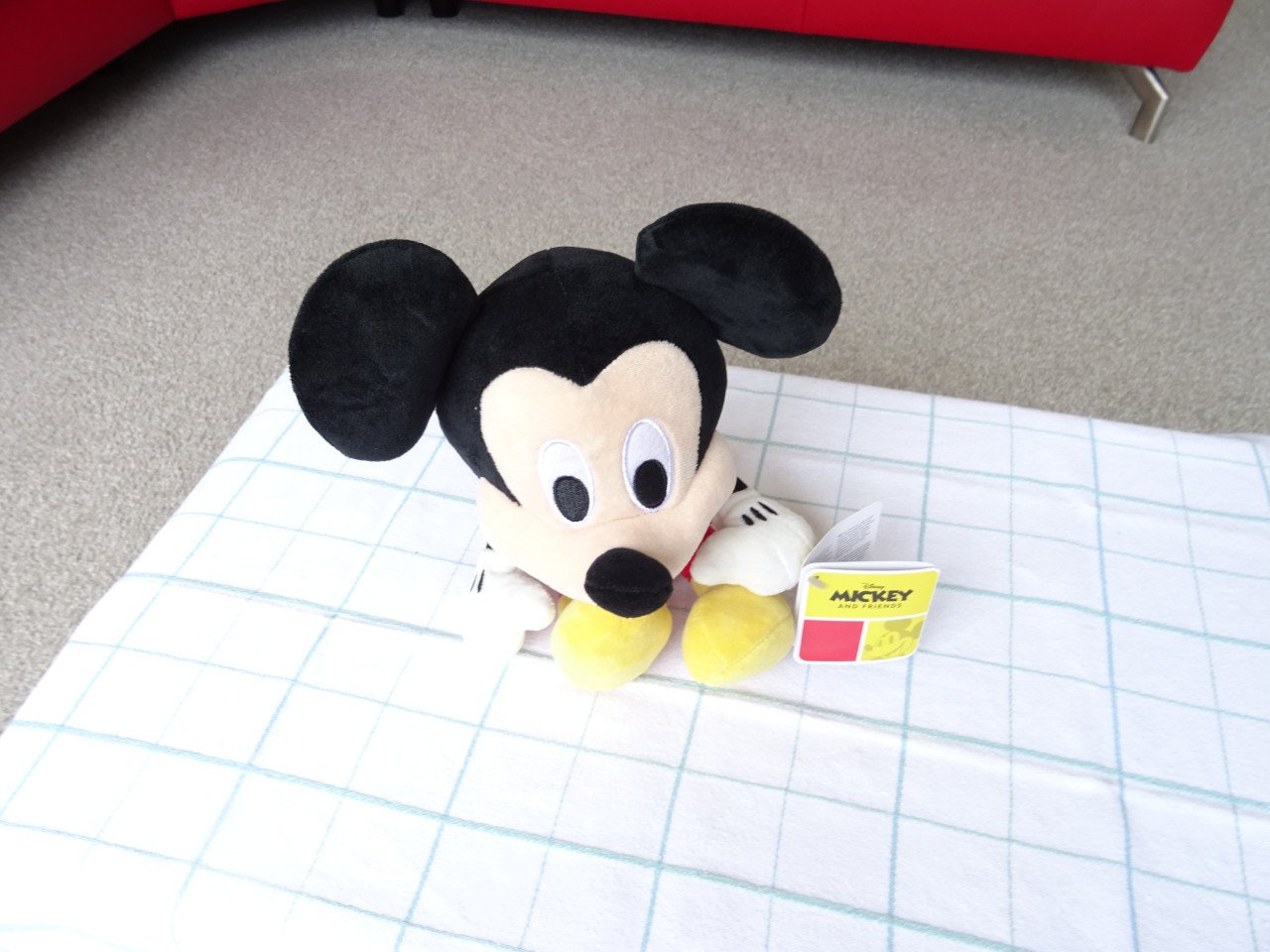 Nieuwe  Mickey   Mousse   Disney    knuffel  voor € 7,50
