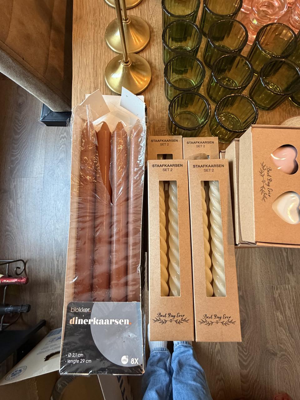 Bruiloftsversiering Groen en Roestbruin