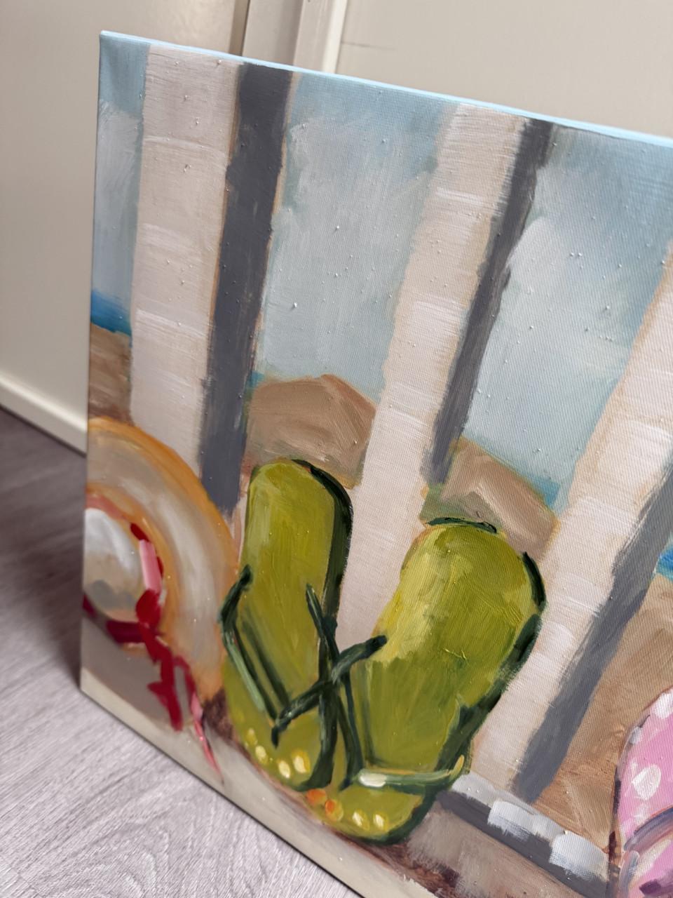 Schilderij canvas 120x40