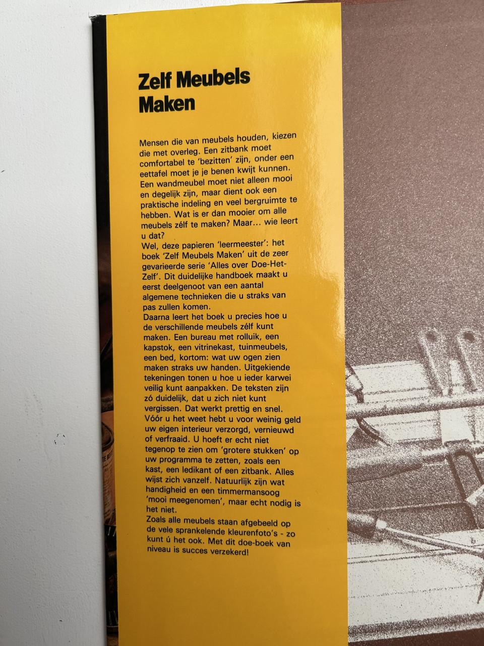 Zelf meubels maken.