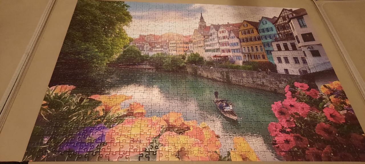 Leuke Ravensburger puzzel van 1000 stukjes