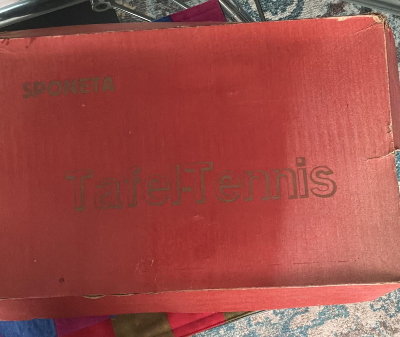 Tafeltennis setje
