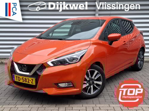 Nissan Micra 90 pk ig-t n-connecta clima/nav/cam/lmv