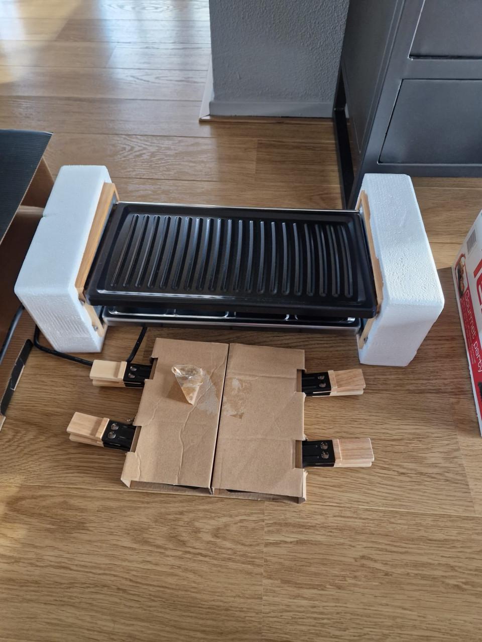 Grill Raclette. Als nieuw