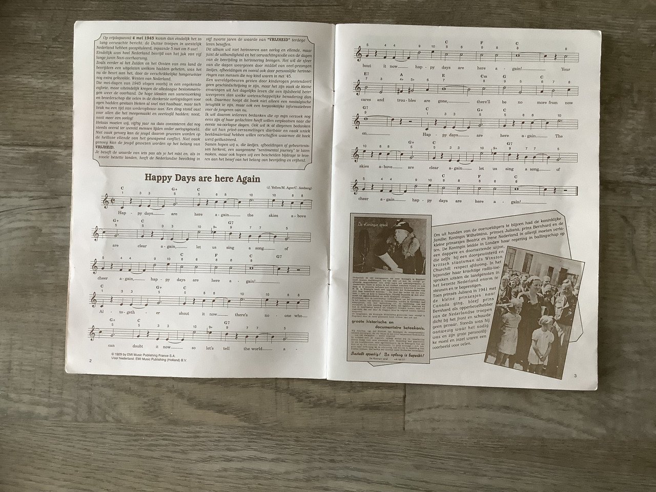 Bladmuziek: Nederland Bevrijd 1945