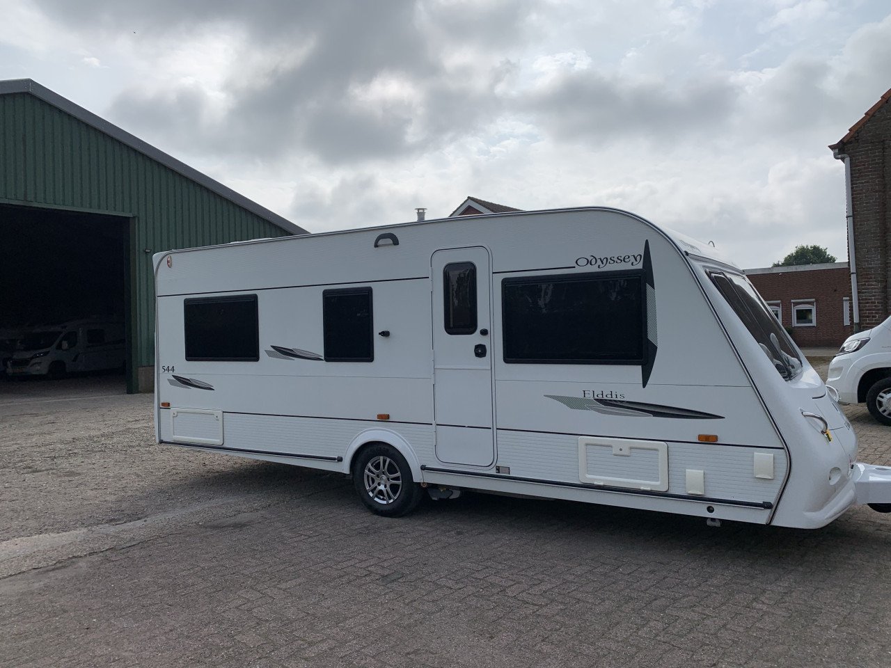 Caravan Elddis Odyssey 544, vakantie klaar