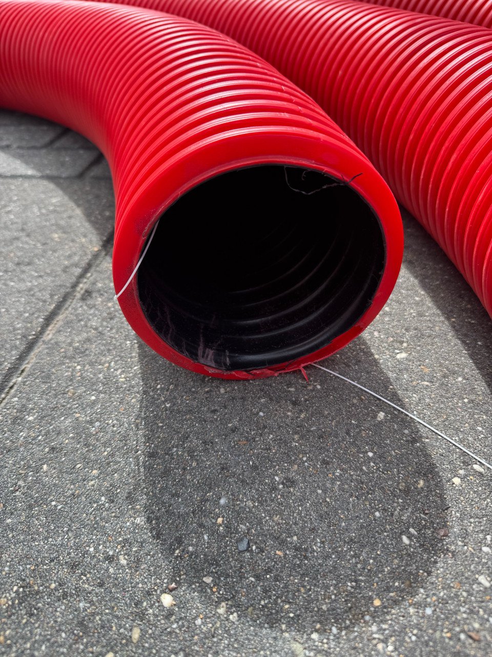 Mantelbuis 160 mm. 15 meter Dubbelwandig gladde binnenzijde