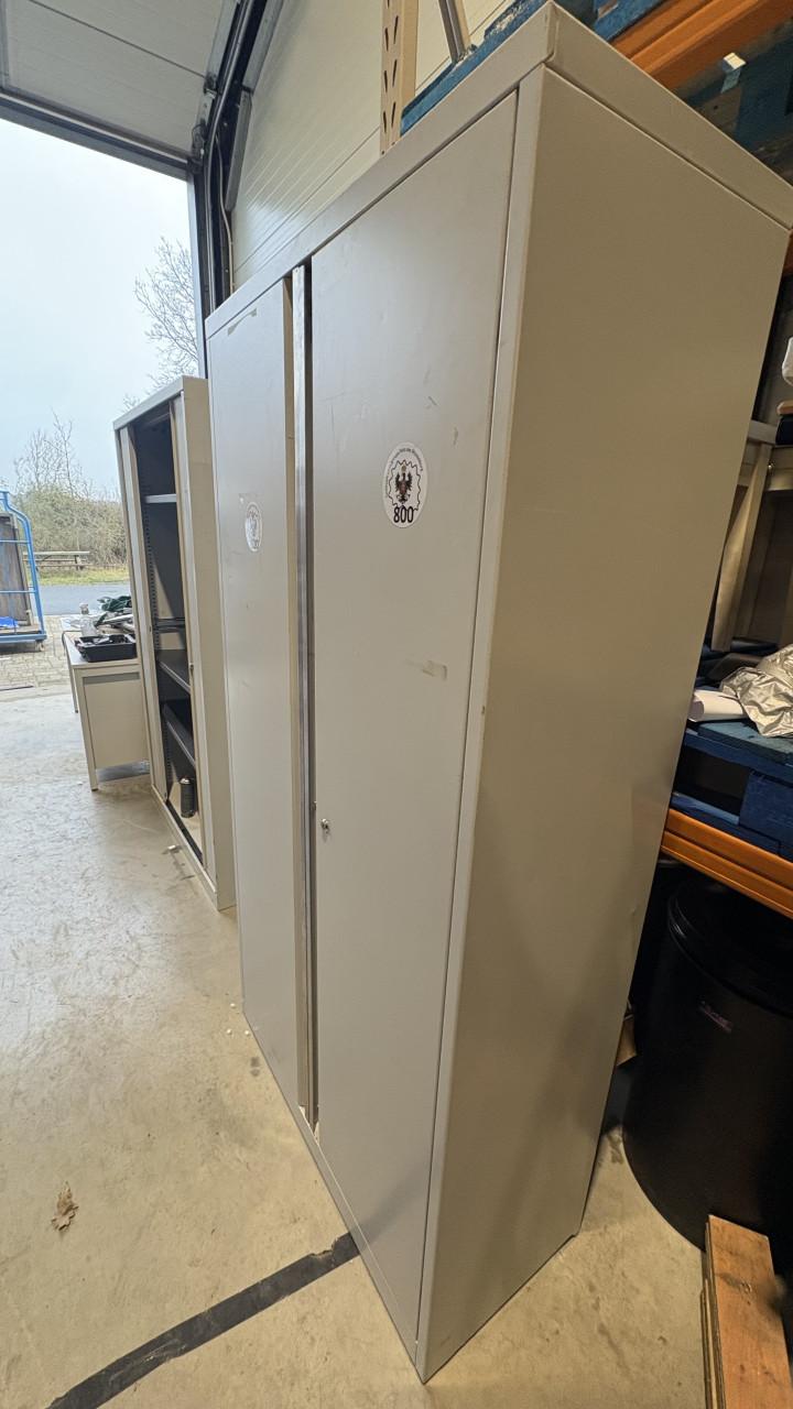 Stalen kast metalen kast dossierkast garagekast
