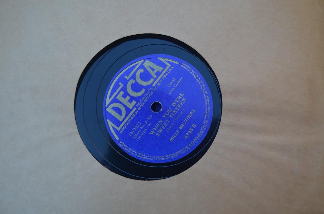 My gal Sal - Barber shop ballads - Mills Brothers Radio album