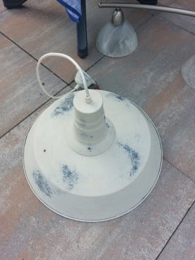 Grote gave lamp