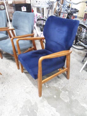 Vintage stoelen 3 stuks