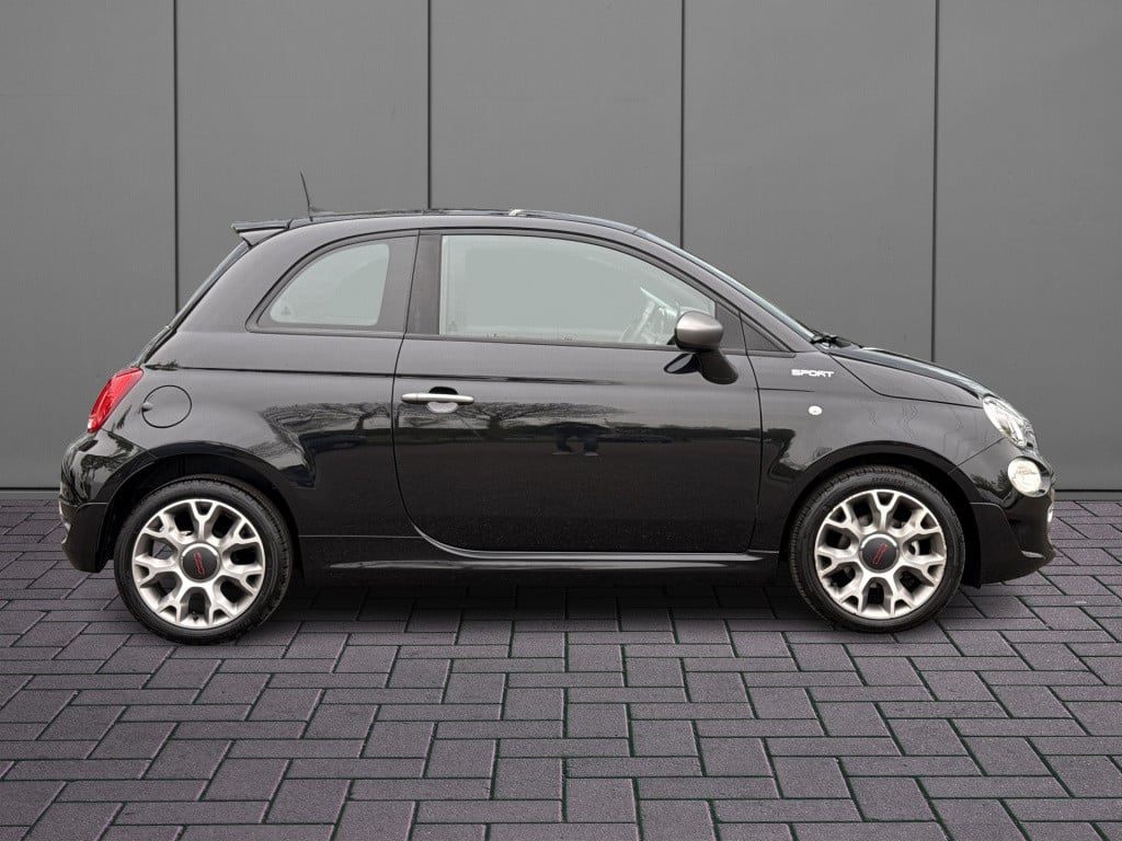 Fiat 500 1.0 hybrid sport | nl-auto | panorama | carplay | navi | clima | c