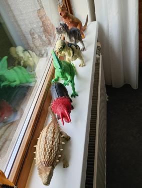 Dinosaurussen hardplastic