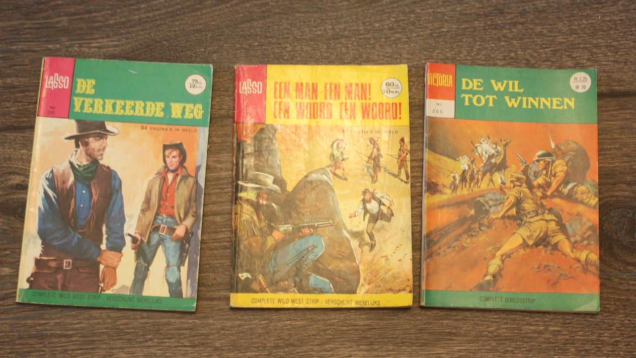 Grote partij strips-westerns-oorlog