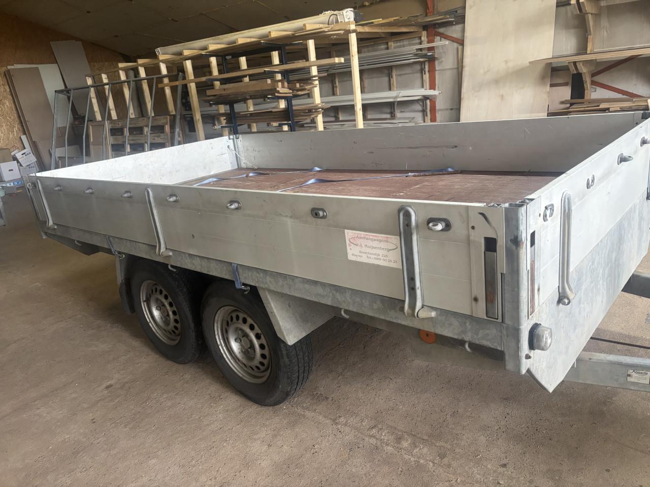 Degelijke Anssems tandemasser 330x180 met huif optie