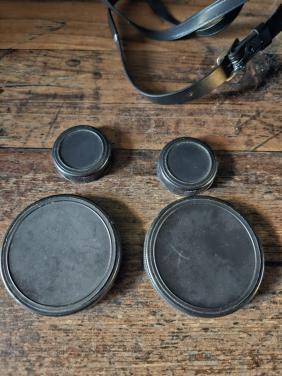 Crest verrekijker 10x50 met draagriem en leren koker