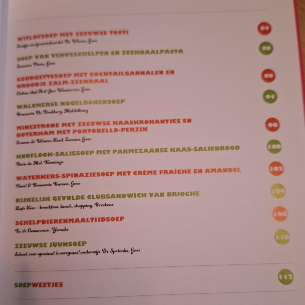 Da’s vee soeps! Zeeuwse soepen & broodjes, door Franca de Winter-Houterman