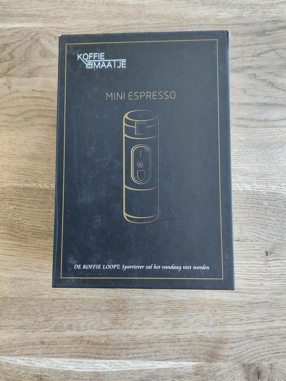 Mobiel koffieapparaat koffiemaatje koffiemachine