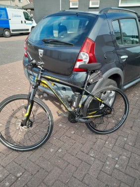 Merida mountainbike zwart/geel Big 7