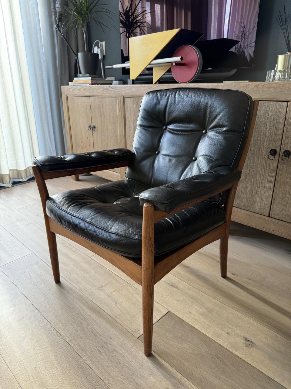 G Mobel fauteuil voor Göte Mobler Sweden jaren 70