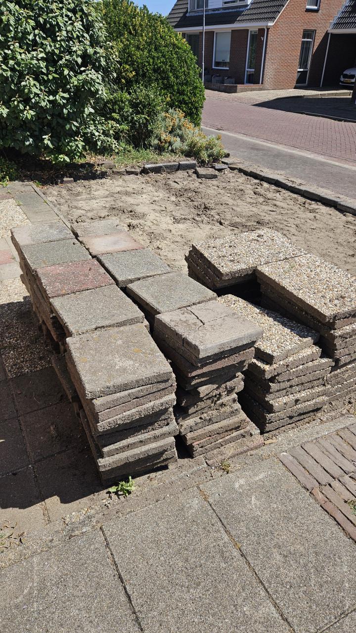 Gratis op te halen, stenen