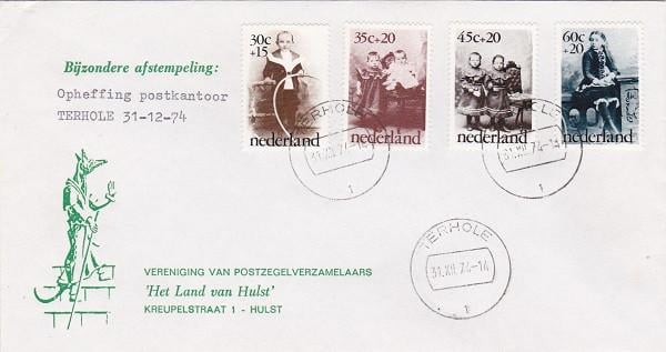 Envelop Opheffing Postkantoor Terhole