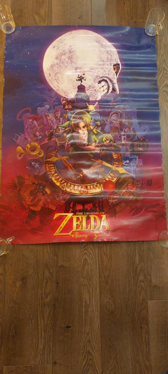 The Legend of Zelda poster Symphony of the goddesses