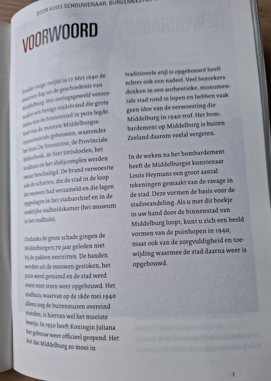 Stadswandeling Middelburg, ‘Het vergeten bombardement’