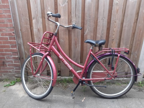 Meisjes 26inch Transportfiets met voor-rek.! CORTINA  U4