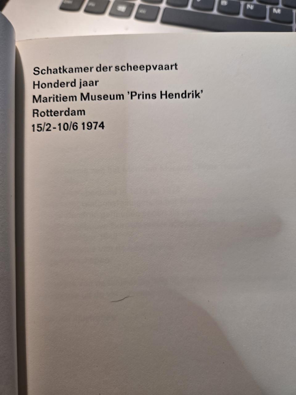 Boek: Schatkamer der scheepvaart 100 Jaar Maritiem Museum Prins Hendrik