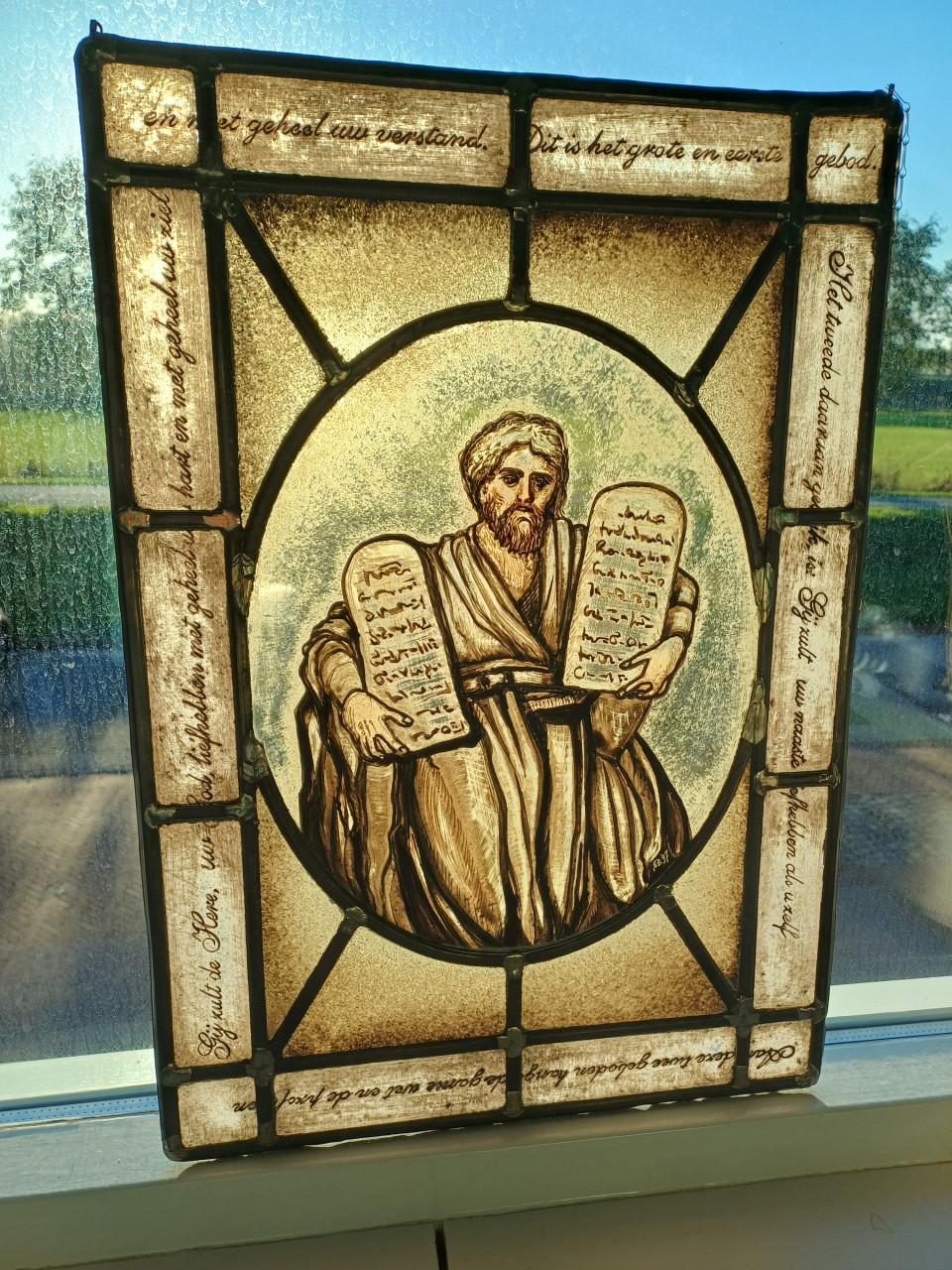 Mozes met 10 geboden