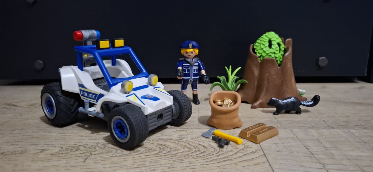 Playmobile politiebureau + uitbreidingset
