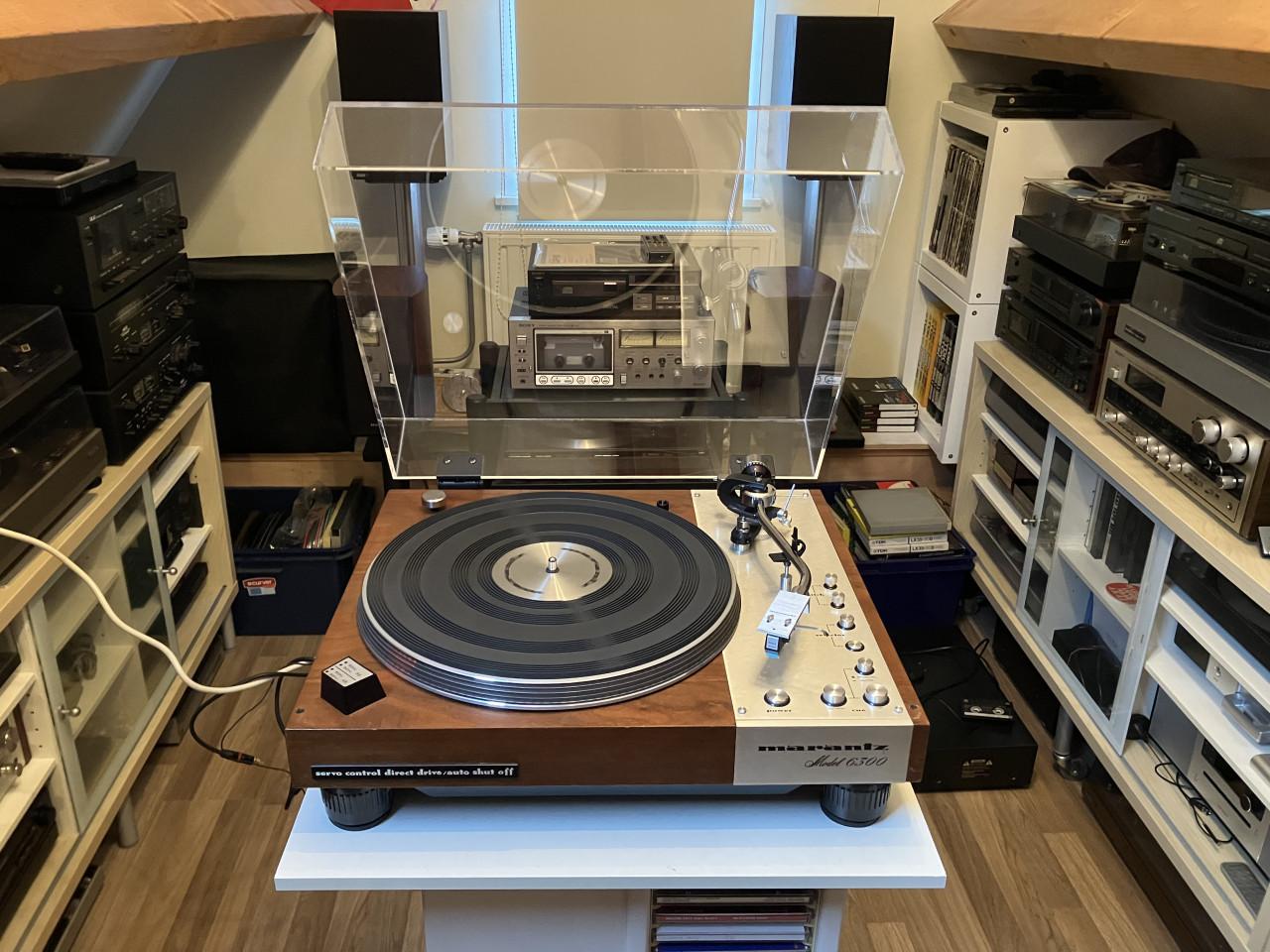 Marantz 6300 vintage top automatische platenspeler geserviced met garantie