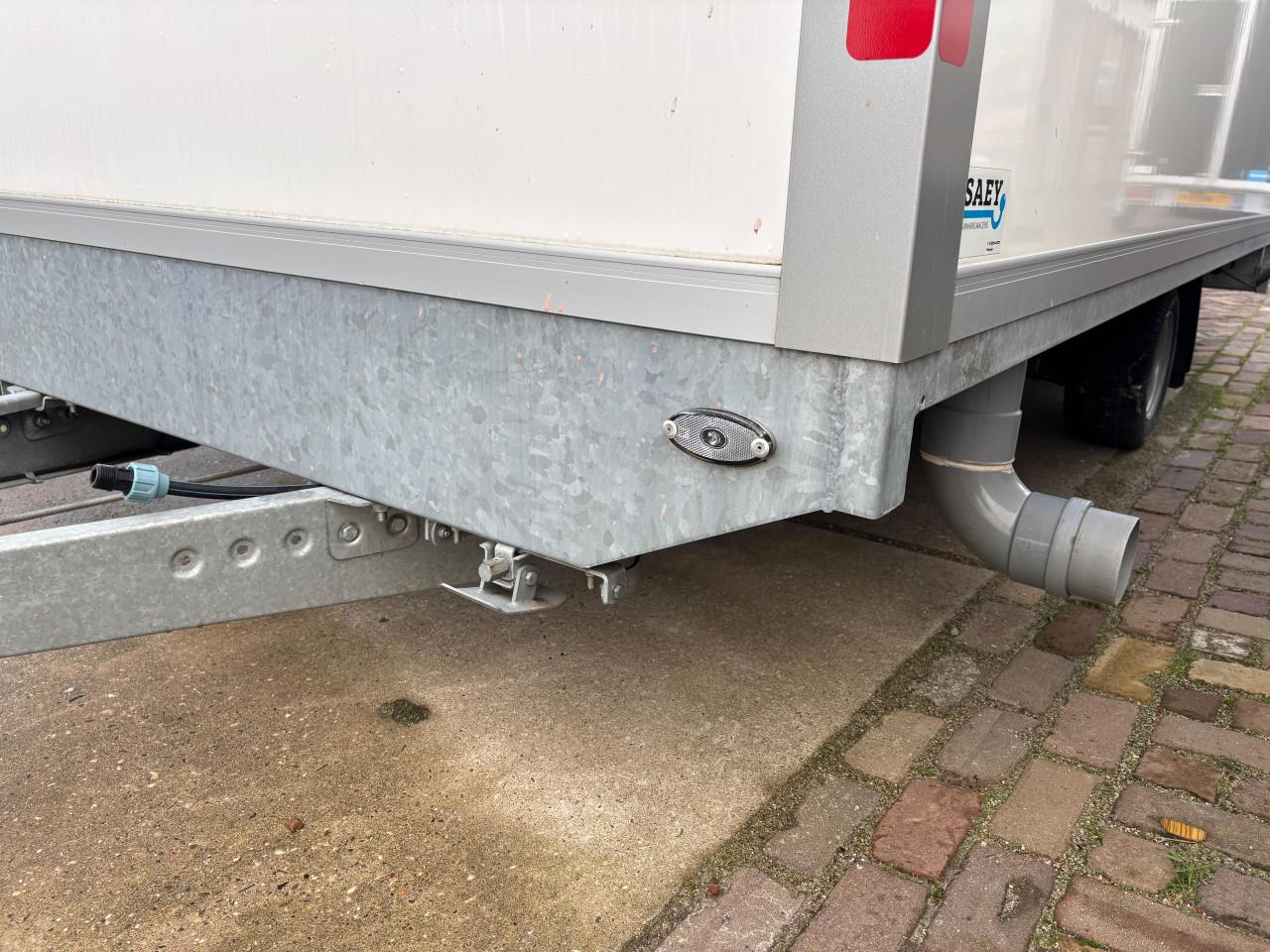 SBW schaftwagen compleet met keuken en toilet 402x202 z.g.a.n.