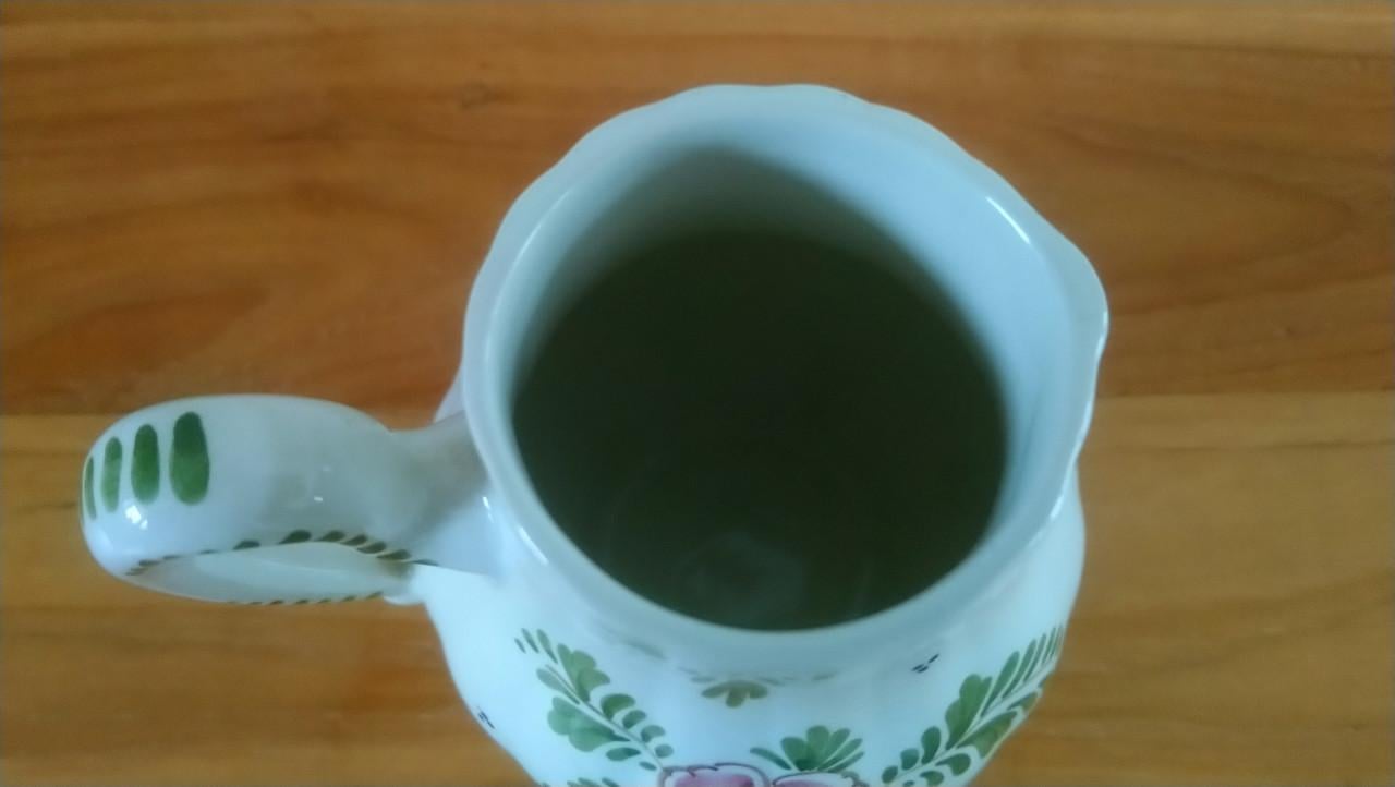 Kannetje polychroom DP Delft (De Delftse Pauw) h 11 cm