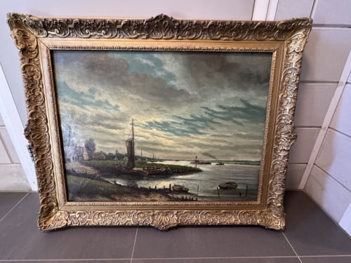 Schilderij te koop inclusief lijst